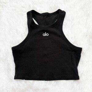 ALO Yoga Black Crop Top